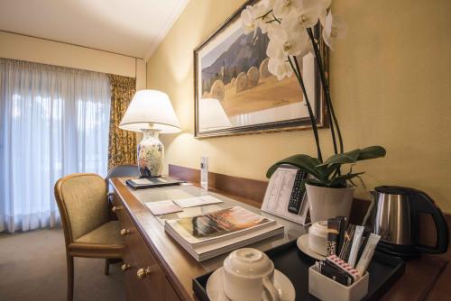 Habitación Doble Estándar del hotel Royal Plaza Montreux