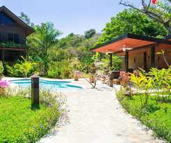 Green Bamboo Cabana