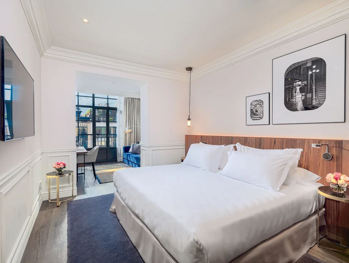 Habitación Doble Deluxe Vista Jardín del hotel H10 Casa Mimosa. Foto 2