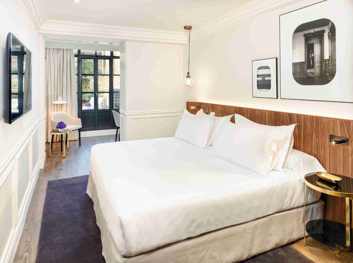 Doble Deluxe Con Terraza Vista Jardín del hotel H10 Casa Mimosa. Foto 5