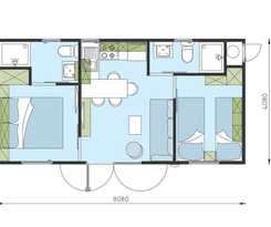 Hotel Kamp Selce Mobilne Kucice Mediteran Kamp