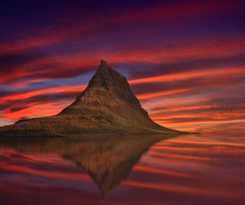 Kirkjufell by Snæfellsnes Peninsula West Iceland 