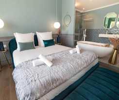 The Parisian Blue Eiffel Tower