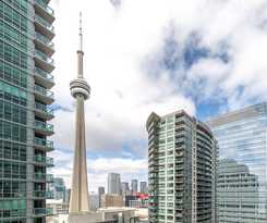 Downtown Toronto near CN Tower