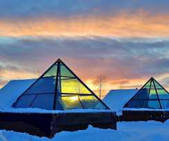 Hotel Aurora Pyramid Glass Igloos