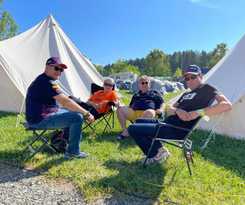  GrandPrixCamp front row race camp Formula 1 Belgium