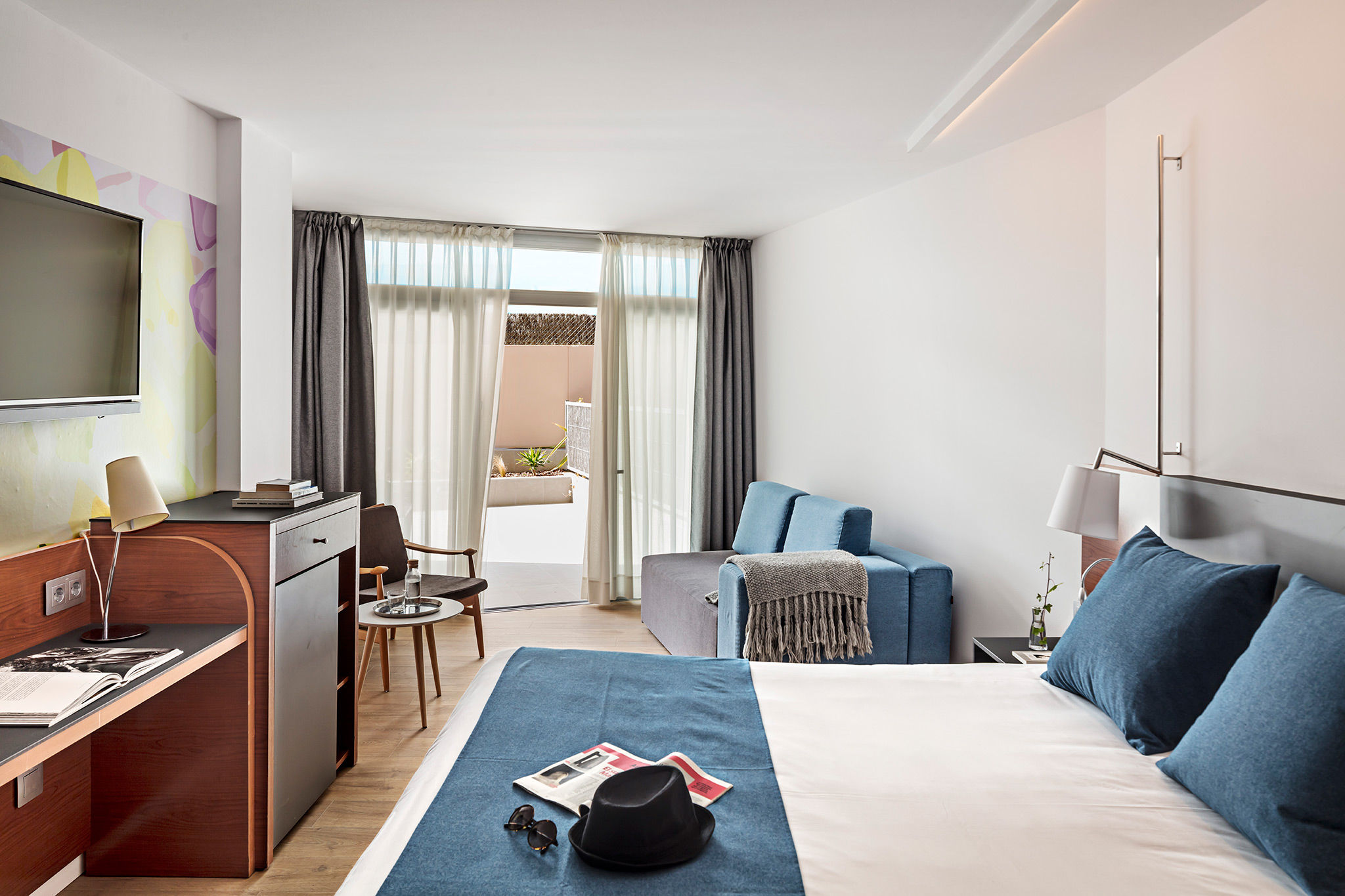 Habitación doble Accesible del hotel Aqua Onabrava and Spa