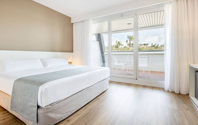 Habitación doble del hotel Ilunion Islantilla