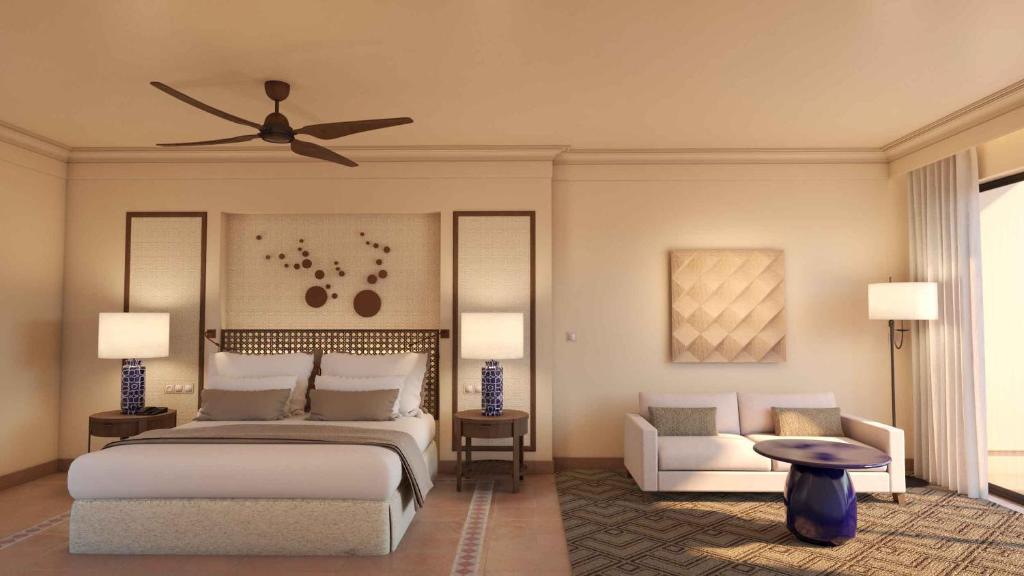 Junior suite Lujo del hotel Secrets Bahía Real Resort & Spa Adults only