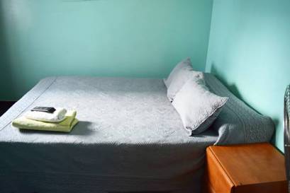 Habitación doble del hotel Numancia