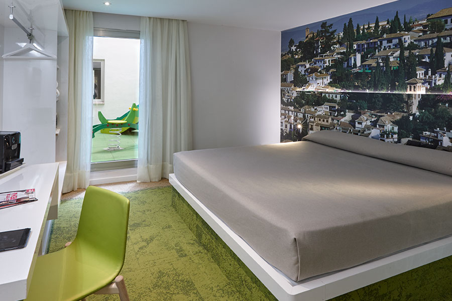 Junior Suite Infantil del hotel Macià Granada Five Senses Rooms and Suites