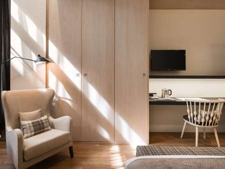 Habitación doble Premium del hotel Catalonia Gran Via Madrid. Foto 1