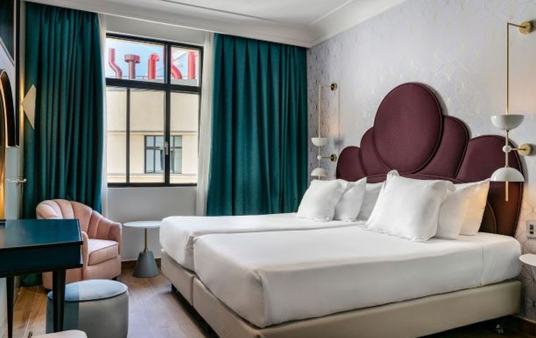 Habitación doble del hotel Vincci Capitol