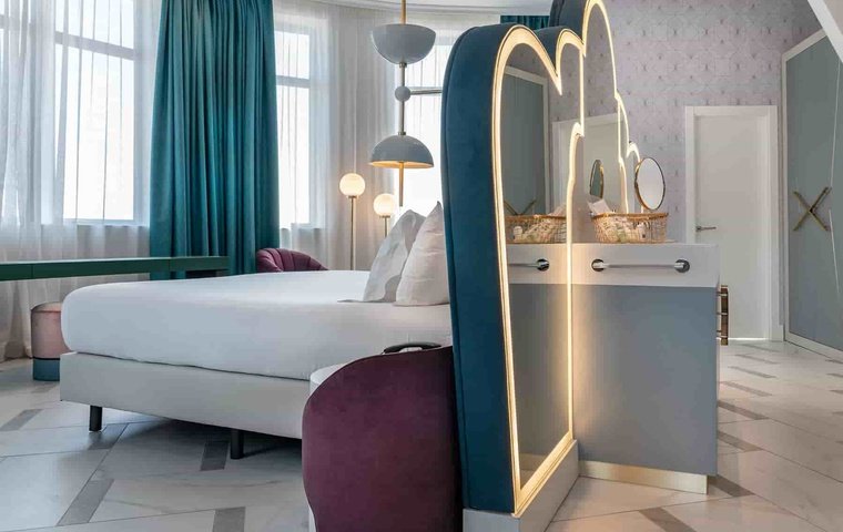 Habitación doble Lujo Vista ciudad del hotel Vincci Capitol