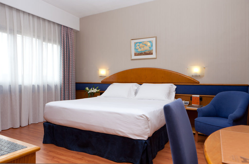 Habitación doble del hotel Agumar