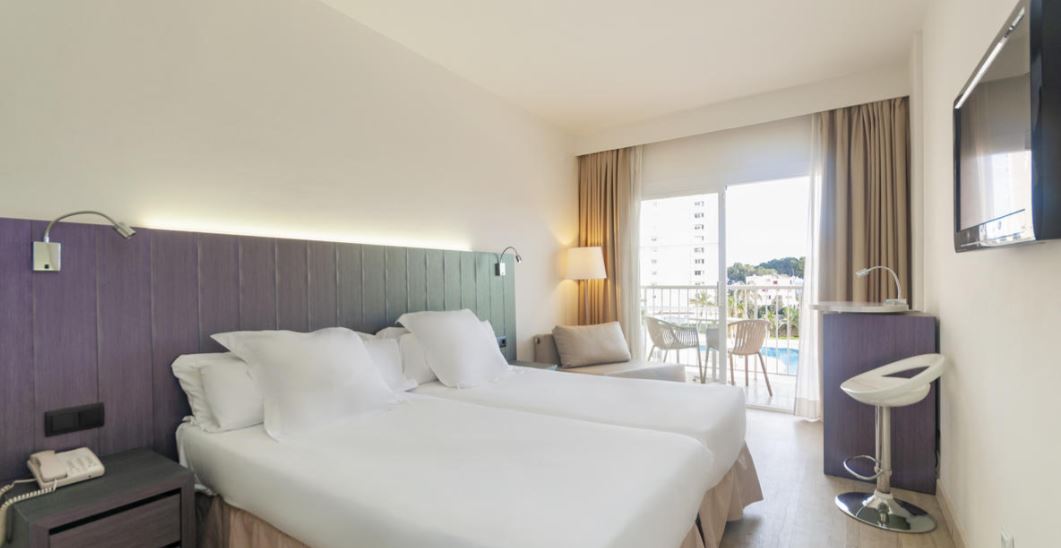 Habitación doble Vista Piscina Comunicada del hotel Sol Guadalupe