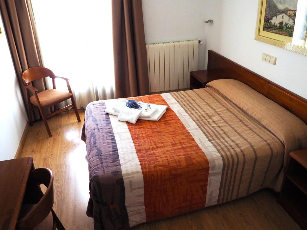 Habitación individual del hotel Ele Acueducto