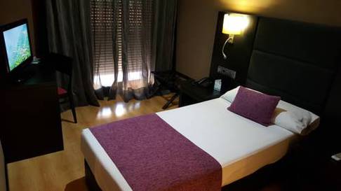 Habitación individual del hotel Virgen De Los Reyes. Foto 1