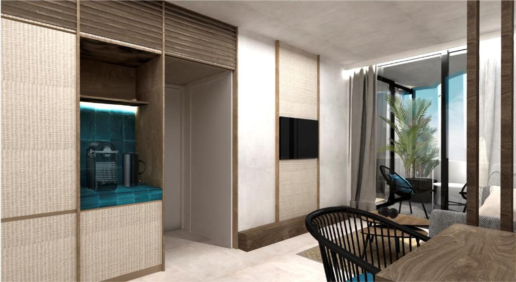 Suite Vista Piscina del hotel HOVIMA Suites Costa Adeje