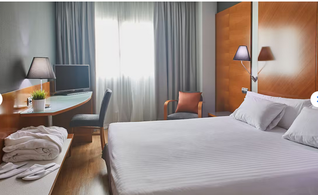 Habitación doble Club del hotel Silken Juan De Austria