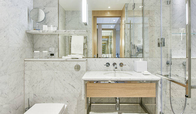 Habitación doble Vista ciudad 2 camas del hotel Royal Lancaster London. Foto 4