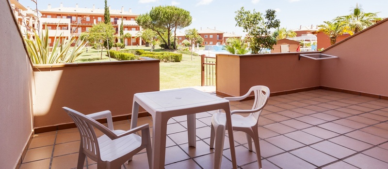 Apartamento 2 habitaciones Acceso Jardín del hotel Ilunion Sancti Petri