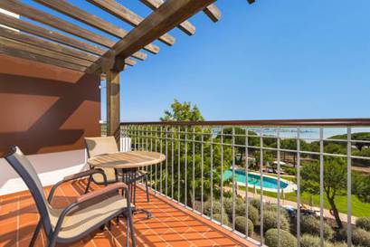 Habitación Doble Vista Mar Frontal del hotel Fuerte El Rompido. Foto 3