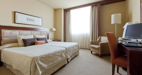 Habitación triple del hotel Nuevo Madrid