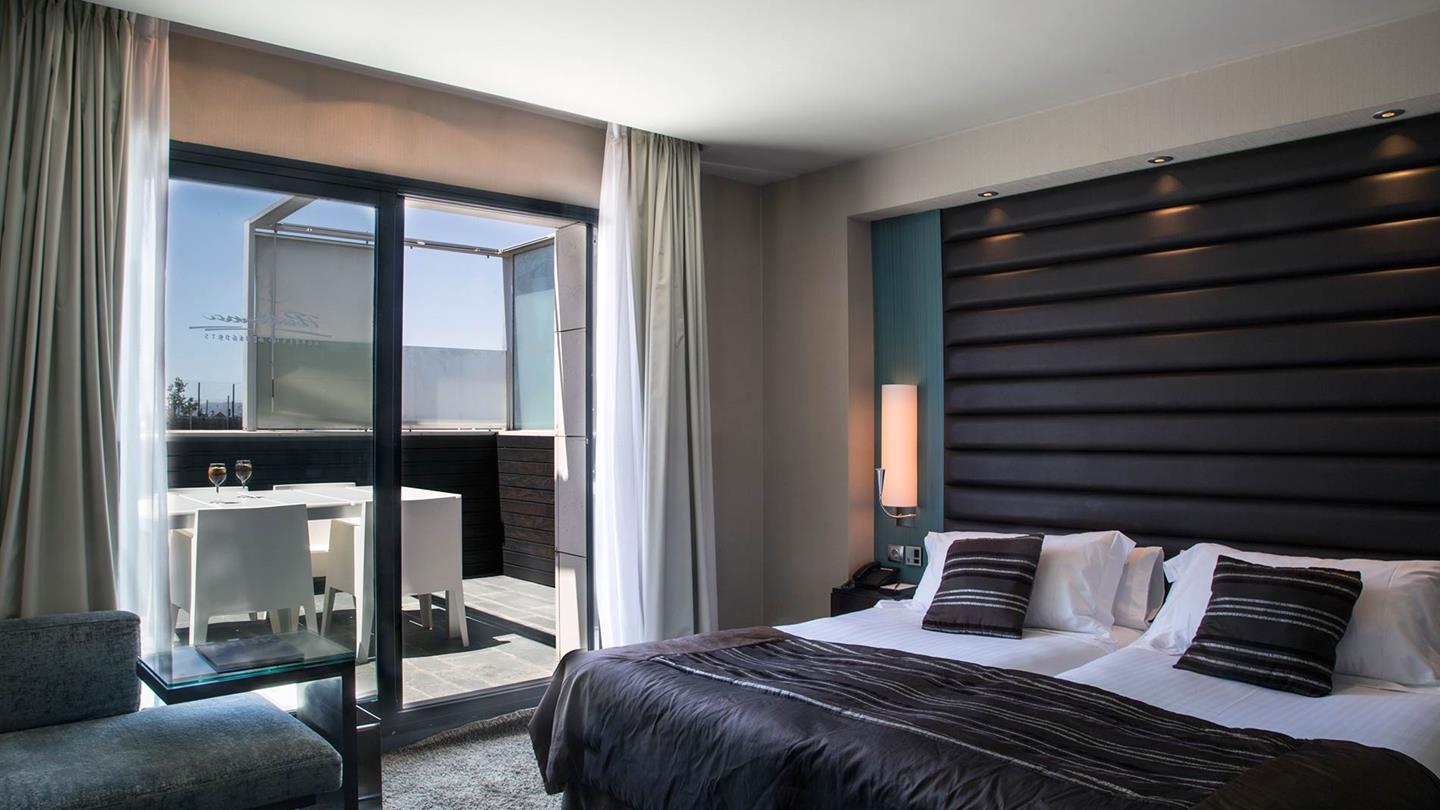 Junior suite del hotel Pestana Arena Barcelona