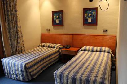 Habitación doble Interior del hotel Ramblas Barcelona