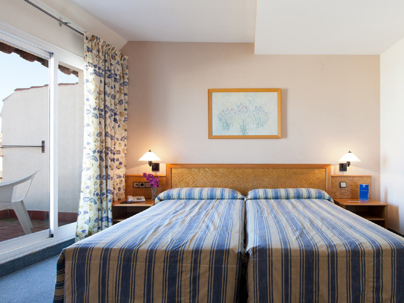 Habitación doble Balcón o Terraza del hotel Ramblas Barcelona