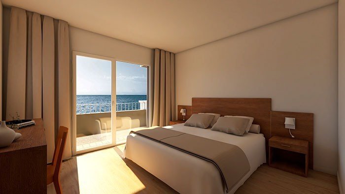 Habitación doble Vista Mar Económica del hotel Fay Victoria Beach