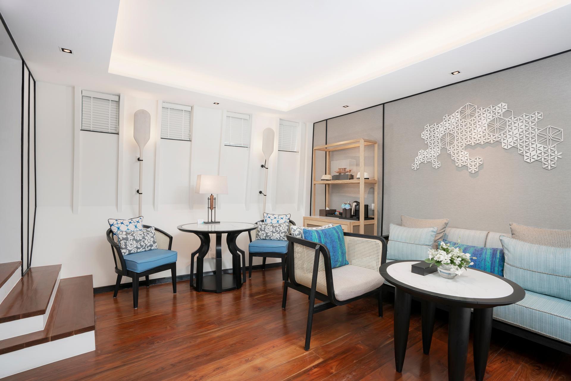 The Level Boat Suite Vista Mar del hotel Meliá Koh Samui. Foto 2