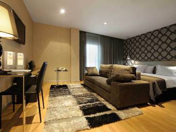 Junior suite del hotel Eurostars Executive