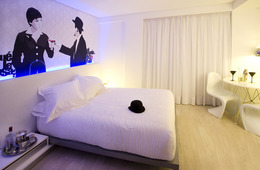 Habitación doble Superior del hotel Dormirdcine Cooltural Rooms